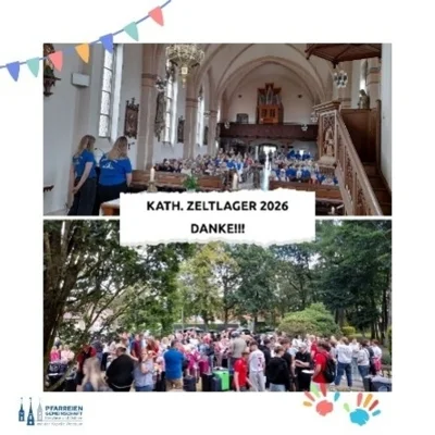 Dank an die Zeltlager in Dohren und Herzlake