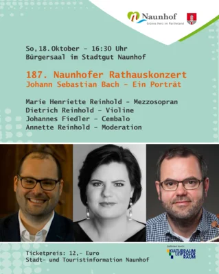 187. Rathauskonzert – Johann Sebastian Bach – Ein Porträt