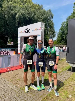 Starke Leistungen beim Indeland-Triathlon