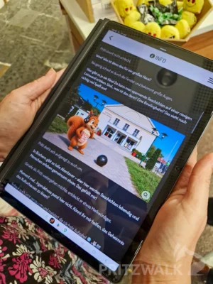 Mit „Pritti“ durch Pritzwalk: Kinder und Jugendliche haben eine digitale Schnitzeljagd durch Pritzwalk entwickelt. Foto: Stadt Pritzwalk (Bild vergr&ouml;&szlig;ern)