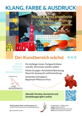 Meldung: Kunst in Luckau kreieren