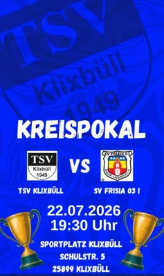 Pokalspiel:  SV Frisia 03 aus Risum-Lindholm wird seiner Favoritenrolle gerecht. (Bild vergr&ouml;&szlig;ern)