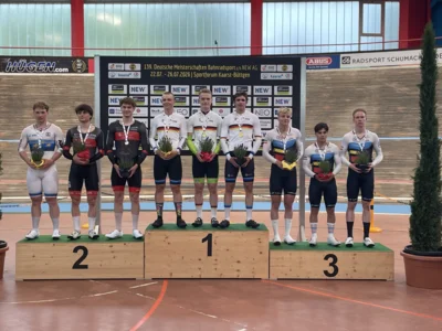 DM 1.Tag Bronze im Teamsprint Jug/Jun (Bild vergr&ouml;&szlig;ern)
