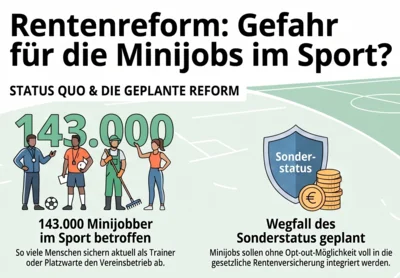 Geplante Rentenreform könnte Vereine deutlich belasten (Bild vergr&ouml;&szlig;ern)