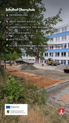Neugestaltung Schulhof Oberschule