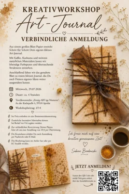 Meldung: Art-Journal-Einstiegsworkshop