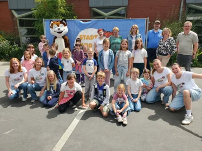 Zeitreise, Kinderlachen und „hoher Besuch“ – gelungener Abschluss der ers-ten Woche der Stadtranderholung