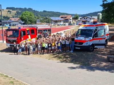 Blaulichttage an der Grundschule Hotzenwald in Rickenbach – Spannende Einblicke in die Arbeit der Rettungskräfte