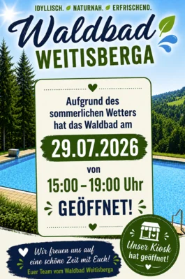 Waldbad Weitisberga (Bild vergr&ouml;&szlig;ern)