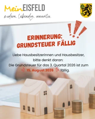 Grundsteuer 3. Quartal 2026 (Bild vergr&ouml;&szlig;ern)