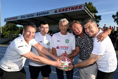Von links nach rechts: Dr. Andreas Herch, Gerhard Biber, Klaus Augenthaler, Reinhard Kastner, Ben Matthes (Bild vergr&ouml;&szlig;ern)