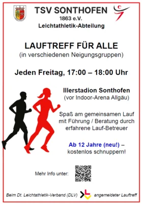 Lauftreff: Flyer (Bild vergr&ouml;&szlig;ern)