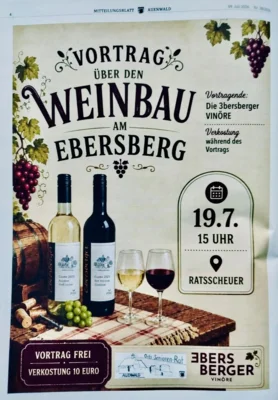 Vortrag: Weinbau am Ebersberg (Bild vergr&ouml;&szlig;ern)