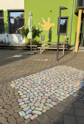 Schulhausübernachtung der Klasse 2a (Bild vergr&ouml;&szlig;ern)