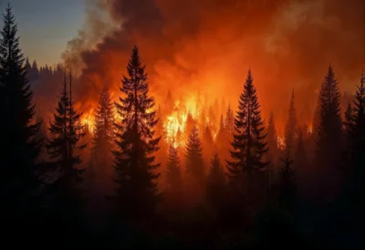 Hohe Waldbrandgefahr! Bitte handeln Sie verantwortungsvoll.