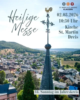 Heilige Messe am 02.08.2026, 10:30 Uhr