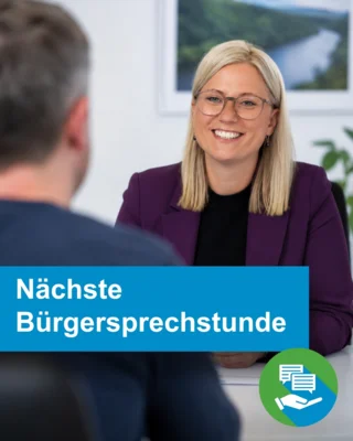 Landrätin Nicole Rathgeber lädt zur Bürgersprechstunde ein (Bild vergr&ouml;&szlig;ern)