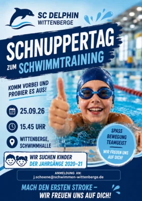 Wittenberger Delphine auf Nachwuchssuche