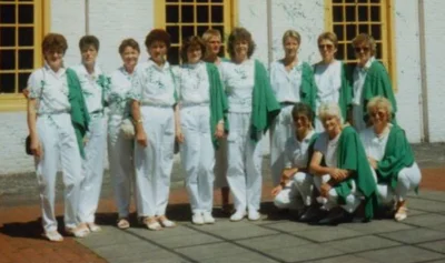 Die Damen der Turnriege (Bild vergr&ouml;&szlig;ern)