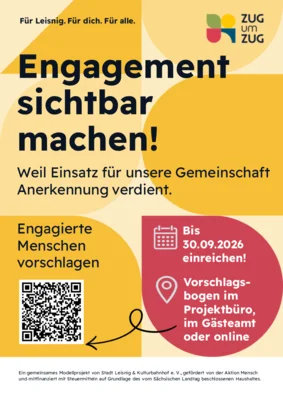Zugumzug: Engagement sichtbar machen (Bild vergr&ouml;&szlig;ern)