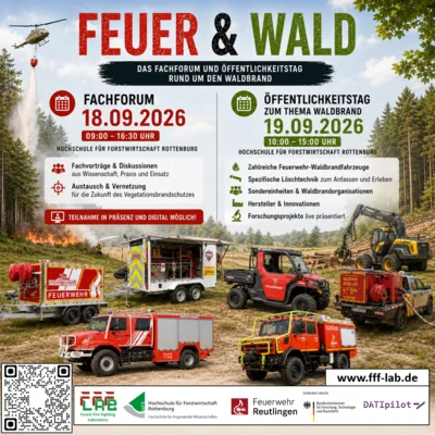Meldung: Einladung zu FEUER & WALD 2026