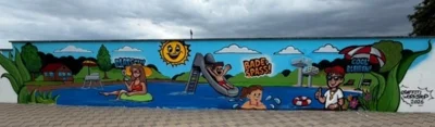 Frische Farbe fürs Freibad Merzdorf!