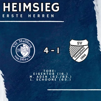 Erste Herren: Runde 1 gemeistert! (Bild vergr&ouml;&szlig;ern)