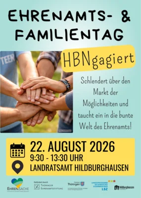 Meldung: Ehrenamts- und Familientag 22.08.2026