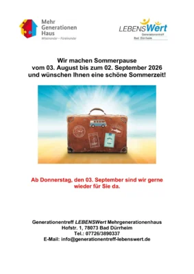 Sommerpause