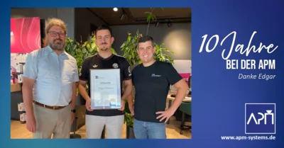 10 Jahre Edgar bei der APM!🎉 (Bild vergr&ouml;&szlig;ern)