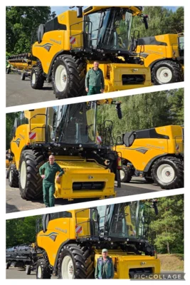Endlich sind sie da - die neuen Mähdrescher!
