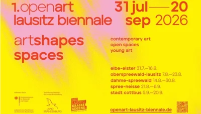Die openart Lausitz Biennale: Ab 7. August in Lauchhammer
