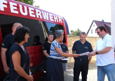 Meldung: 50.000 EUR Fördermittel für die Feuerwehr der Stadt Querfurt