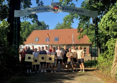 Team-Event des SV Eiche 05 Weisen in unserer Schützengilde (Bild vergr&ouml;&szlig;ern)