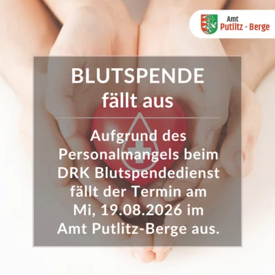 Blutspende am 19.08.2026 abgesagt (Bild vergr&ouml;&szlig;ern)
