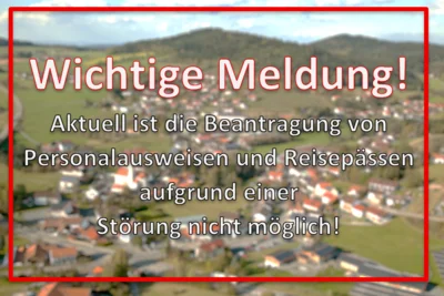 Wichtige Meldung!