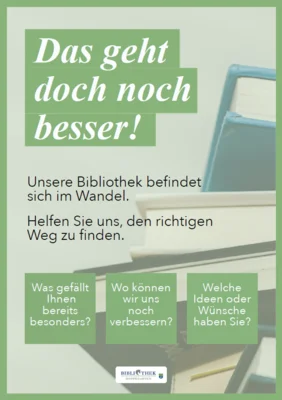 Leserumfrage "Das geht doch noch besser!" bis 31. Oktober 2026 (Bild vergr&ouml;&szlig;ern)