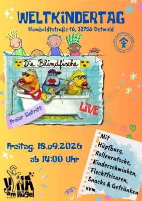 Fest zum Weltkindertag mit den Blindfischen (Bild vergr&ouml;&szlig;ern)