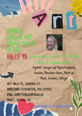Offenes Atelier mit Andrea Wulff (Bild vergr&ouml;&szlig;ern)