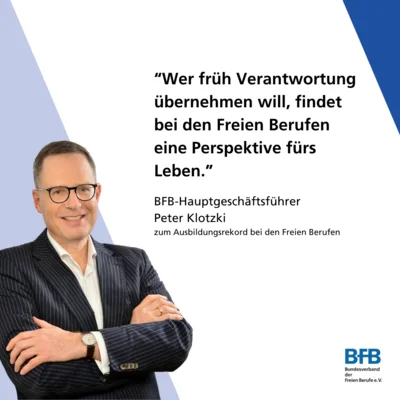 BFB-Hauptgeschäftsführer Peter Klotzki