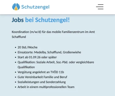 Jobs bei Schutzengel! (Bild vergr&ouml;&szlig;ern)