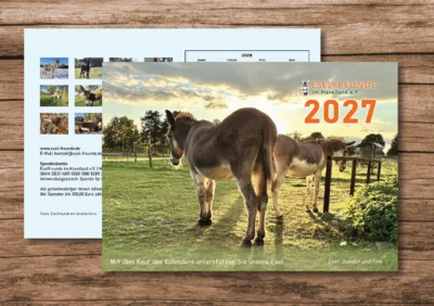 Eselfreunde Kalender 2027