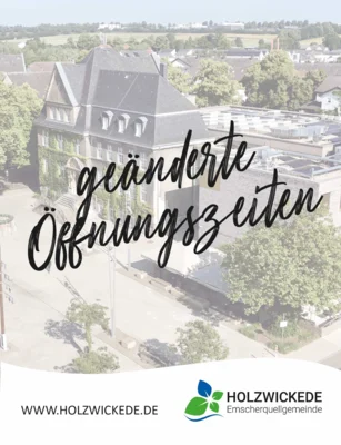 Meldung: Rat- und Bürgerhaus sowie Bürgerbüro schließen am Donnerstag, 13.08.2026 bereits um 16 Uhr