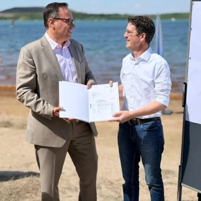 Großpösna erhält 10,75 Mio EUR Fördermittel für Touristische Entwicklung am Störmthaler See