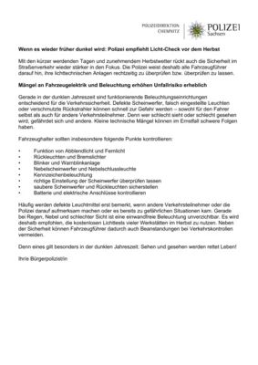 Neues vom Bürgerpolizisten (Bild vergr&ouml;&szlig;ern)