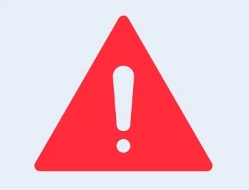 Warnschild rot Achtung LRA Passau