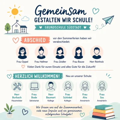 Personalwechsel an der Grundschule Südstadt (Bild vergr&ouml;&szlig;ern)