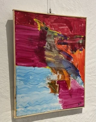 Safe Place - Ratsschüler nehmen am Kunstprojekt vom Jugendkulturzentrum B Zehn teil (Bild vergr&ouml;&szlig;ern)
