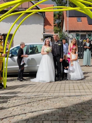 Patrick und Anika geben sich das Ja-Wort