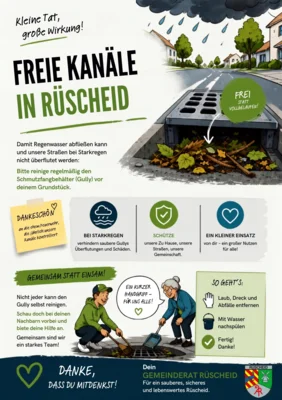 Flyer Auffangbehälter